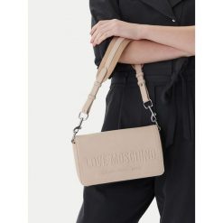 Torebka LOVE MOSCHINO. Białe torebki klasyczne Love Moschino, bez wzorów, klasyczne, bez dodatków. Za 486.99 zł.