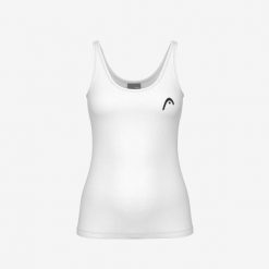 SPIRIT II Tank Top Women. Białe topy Head, bez wzorów, sportowe, bez kołnierzyka, bez ramiączek. Za 189.00 zł.