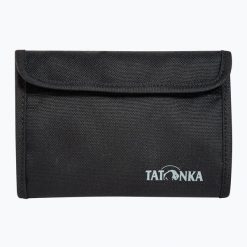 Portfel Tatonka Passport Safe. Czarne portfele Tatonka, bez wzorów. Za 72.99 zł.