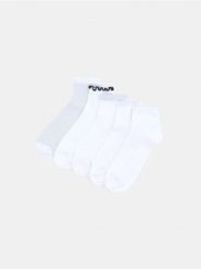 Skarpetki z falbanami 5 pack - biały. Białe skarpetki Sinsay, bez wzorów. Za 17.99 zł.