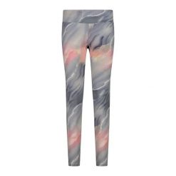 Damskie legginsy CMP 4-way. Szare legginsy sportowe CMP, l, bez wzorów, trekkingowe. Za 258.45 zł.
