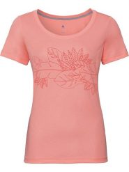 Odlo Koszulka sportowa "F-Dry" w kolorze koralowym rozmiar: S. Czerwone t-shirty sportowe ODLO, s, bez wzorów, z materiału, bez ramiączek, outdoorowe. Za 100.99 zł.