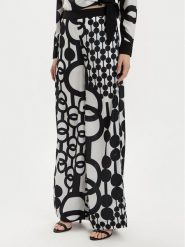 Gaudi Spodnie materiałowe 411FD25010 Czarny Relaxed Fit. Czarne spodnie materiałowe Gaudi, bez wzorów, z materiału. Za 139.99 zł.