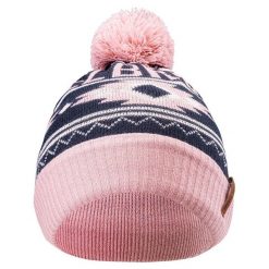 Damska Czapka Zimowa Z Ogonem. Czerwone czapki zimowe ELBRUS, bez wzorów, sportowe. Za 43.99 zł.