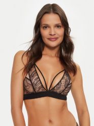 Chantelle X Biustonosz bezfiszbinowy Ester Manas C019PF Czarny. Czarne biustonosze Chantelle X, bez wzorów, z syntetyku. Za 259.99 zł.