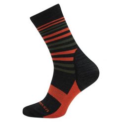 Skarpety trekkingowe Fjord Nansen Tour Merino Kevlar z wełną merino. Brązowe skarpetki Fjord Nansen, bez wzorów, z wełny. Za 62.99 zł.