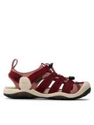 Keen Sandały Clearwater II Cnx W 1024975 Bordowy. Czerwone sandały Keen, bez wzorów, z materiału, sportowe, bez obcasa, bez zapięcia. Za 339.99 zł.