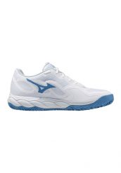 Obuwie do padla Kobieta Mizuno Wave Enforce Court Cc biały. Białe buty treningowe Mizuno, na zimę, bez wzorów, z gumy, bez zapięcia, do biegania, mizuno wave. Za 369.99 zł.