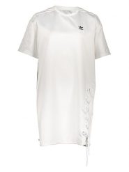 Adidas Sukienka "Always" w kolorze białym rozmiar: 32. Białe sukienki adidas, bez wzorów, bez kołnierzyka, bez ramiączek, mini. Za 70.41 zł.
