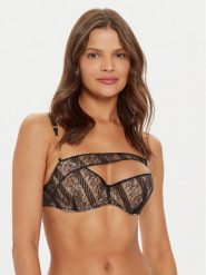 Chantelle X Biustonosz z fiszbiną Slash C010M9 Czarny. Czarne biustonosze Chantelle X, bez wzorów, z syntetyku. Za 329.99 zł.