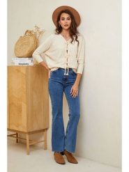 Soft Cashmere Kardigan w kolorze beżowym rozmiar: 34/36. Brązowe swetry Soft Cashmere, bez wzorów, z kaszmiru, bez ramiączek. Za 104.99 zł.