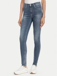 Tommy Jeans Jeansy Nora DW0DW23086 Niebieski Skinny Fit. Niebieskie jeansy Tommy Jeans, bez wzorów, z bawełny. Za 449.99 zł.