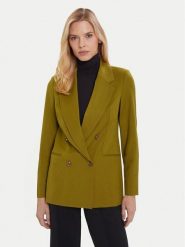 United Colors Of Benetton Marynarka 2YVXDW03A Zielony Regular Fit. Zielone marynarki i żakiety United Colors Of Benetton, bez wzorów, z syntetyku, bez ramiączek. Za 619.99 zł.