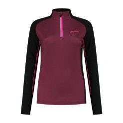 Bluza do biegania damska Rogelli Enjoy 2.0. Czarne bluzy Rogelli, l, bez wzorów, sportowe, bez ramiączek, bez kaptura. Za 211.00 zł.