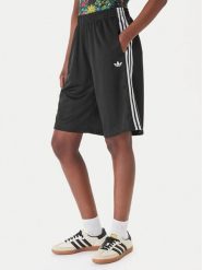Adidas Szorty sportowe 3-Stripes Jaquard KD2911 Czarny Loose Fit. Czarne szorty sportowe adidas, bez wzorów, z syntetyku. Za 179.99 zł.