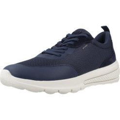 Buty GEOX D ACTIVART Niebieski. Niebieskie buty trekkingowe Geox, ze skóry, bez zapięcia. Za 331.99 zł.