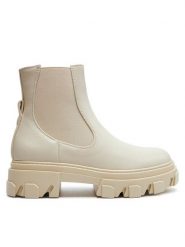 ONLY Shoes Sztyblety Onltola-15 15320055 Écru. Botki ONLY SHOES, bez wzorów, ze skóry, bez obcasa, na płaskiej podeszwie, bez zapięcia. Za 179.99 zł.
