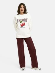 Smith & Soul Bluza w kolorze kremowym rozmiar: XS. Brązowe bluzy Smith & Soul, xs, bez wzorów, bez ramiączek, bez kaptura. Za 152.99 zł.