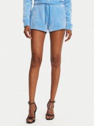 Juicy Couture Szorty sportowe Tamia JCWH121001 Niebieski Regular Fit. Niebieskie szorty sportowe Juicy Couture, bez wzorów, z syntetyku. Za 149.99 zł.