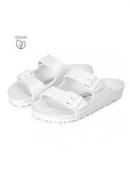 Avispas Klapki "Coachella" w kolorze białym rozmiar: 36. Białe klapki Avispas, bez wzorów, klasyczne, z otwartym noskiem, bez obcasa, bez zapięcia. Za 73.99 zł.