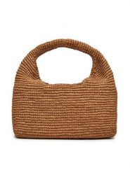 Manebi Torebka Halfmoon Bag V 2.2 DH Brązowy. Brązowe torebki klasyczne Manebi, bez wzorów, z materiału, bez dodatków. Za 559.99 zł.