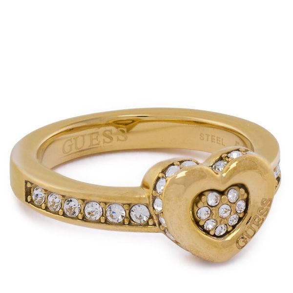 Pierścionek Guess. Żółte pierścionki Guess, złote. Za 119.99 zł.