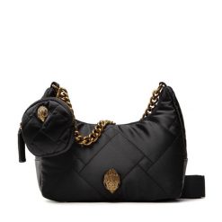 Torebka Kurt Geiger. Czarne torebki klasyczne Kurt Geiger, bez wzorów, klasyczne, bez dodatków. Za 619.99 zł.