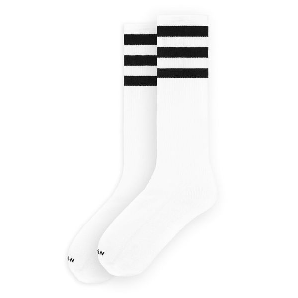 Skarpety American Socks Old School. Białe skarpetki AMERICAN SOCKS, bez wzorów. Za 84.56 zł.