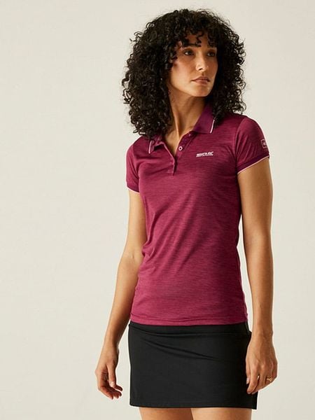 Regatta Funkcyjna koszulka polo "Remex II" w kolorze czerwonym rozmiar: 34. Czerwone t-shirty sportowe Regatta, bez wzorów, z materiału, bez ramiączek, outdoorowe. Za 52.79 zł.