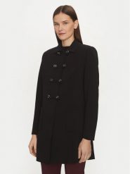 Motivi Płaszcz przejściowy 0034Q000521N Czarny Regular Fit. Czarne płaszcze Motivi, bez wzorów, z syntetyku, bez kaptura. Za 339.99 zł.