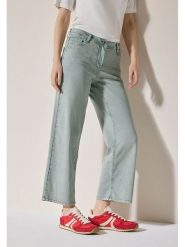 Cecil Dżinsy - Comfort fit - w kolorze zielonym rozmiar: W32/L28. Zielone jeansy Cecil, l, z aplikacjami, ze skóry, klasyczne. Za 127.95 zł.