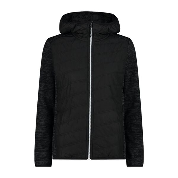 Damska kurtka z kapturem CMP. Czarne kurtki CMP, bez wzorów, z puchu, z kapturem. Za 382.50 zł.