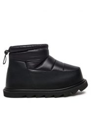 United Nude Botki Zembla Bubble Bootie 1088401190 Czarny. Czarne botki United Nude, bez wzorów, z materiału, bez obcasa, na koturnie, bez zapięcia. Za 629.99 zł.