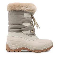 Śniegowce CMP. Brązowe śniegowce CMP, bez wzorów, bez zapięcia. Za 429.99 zł.
