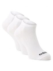 Adidas Sportswear skarpety do obuwia sportowego pakowane po 3 szt. Kobiety Bawełna biały, M. Białe skarpetki adidas Sportswear, bez wzorów, z bawełny. Za 39.95 zł.