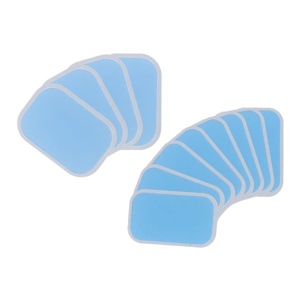 Gel Pads - 12 sztuk. Niebieskie paski HMS, bez wzorów. Za 39.50 zł.