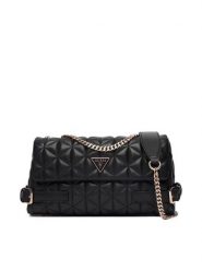 Guess Torebka Paisleigh HWQG98 83210 Czarny. Czarne kopertówki Guess, z aplikacjami, ze skóry, wizytowe, bez dodatków. Za 589.99 zł.