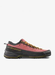 Buty podejściowe damskie La Sportiva TX4 Evo. Czerwone buty trekkingowe La Sportiva, bez wzorów, z gumy, bez zapięcia, trekkingowe. Za 868.99 zł.