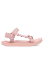Sprandi Sandały WP-VC-0723 Różowy. Czerwone sandały Sprandi, bez wzorów, z materiału, bez obcasa, na płaskiej podeszwie, bez zapięcia. Za 69.99 zł.