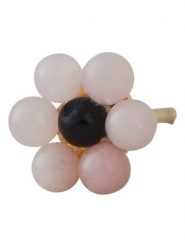 Design Letters Pozłacane kolczyki-wkrętki "My Flower" rozmiar: onesize. Różowe kolczyki Design Letters, pozłacane. Za 108.99 zł.