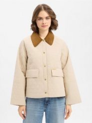 Barbour kurtka pikowana - Kirby Kobiety beżowy, 44. Brązowe kurtki Barbour, bez wzorów, klasyczne, bez kaptura. Za 549.95 zł.