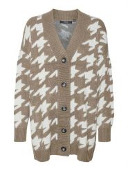 Vero Moda Kardigan w kolorze jasnobrązowym rozmiar: XL. Brązowe swetry Vero Moda, xl, bez wzorów, bez ramiączek. Za 88.02 zł.