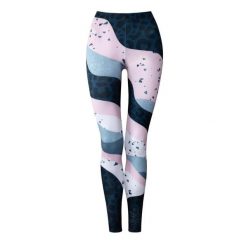 Legginsy sportowe damskie DEEP TRIP Koty. Legginsy DEEP TRIP, bez wzorów, z elastanu, sportowe. Za 179.00 zł.