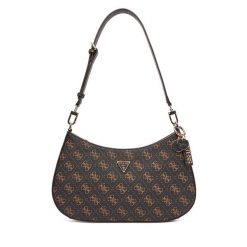 Torebka Guess. Brązowe torebki klasyczne Guess, z aplikacjami, klasyczne, bez dodatków. Za 549.99 zł.