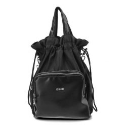 Czarna Torebka Big Star Worek Damski. Czarne torebki klasyczne Big Star Accessories, bez wzorów, ze skóry ekologicznej, biznesowe, bez dodatków. Za 206.99 zł.