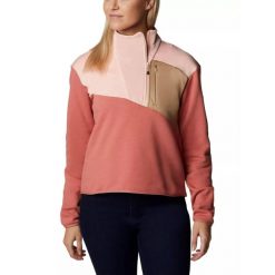 Bluza damska Columbia Lodge Hybrid. Brązowe bluzy Columbia, s, bez wzorów, bez kaptura, trekkingowe. W wyprzedaży za 279.00 zł.