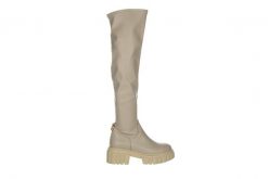 Kozaki Bayla-159 3985 001-P Beż Lico 159094, Skóra naturalna - 40. Brązowe kozaki Bayla, bez wzorów, ze skóry ekologicznej, bez obcasa, bez zapięcia. W wyprzedaży za 224.10 zł.