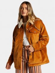 Billabong Kurtka przejściowa Cold Day EBJJK00112 Brązowy Regular Fit. Brązowe kurtki Billabong, xl, bez wzorów, z bawełny, bez kaptura. Za 519.99 zł.