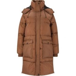 Parka dla kobiet Whistler Amatos. Brązowe płaszcze WHISTLER, uniwersalny, bez wzorów, z materiału, eleganckie, bez kaptura. Za 357.50 zł.