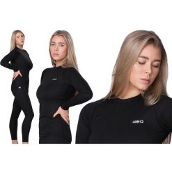 Bielizna termoaktywna damska Ice-Q Warm'N'Dry Woman XL. Czarna bielizna termoaktywna damska ICE-Q, bez wzorów, z meshu, bez ramiączek. W wyprzedaży za 99.90 zł.